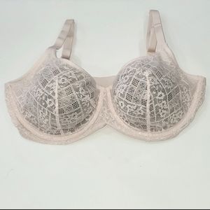 VS Unlined Demi Lace Bra 34DD